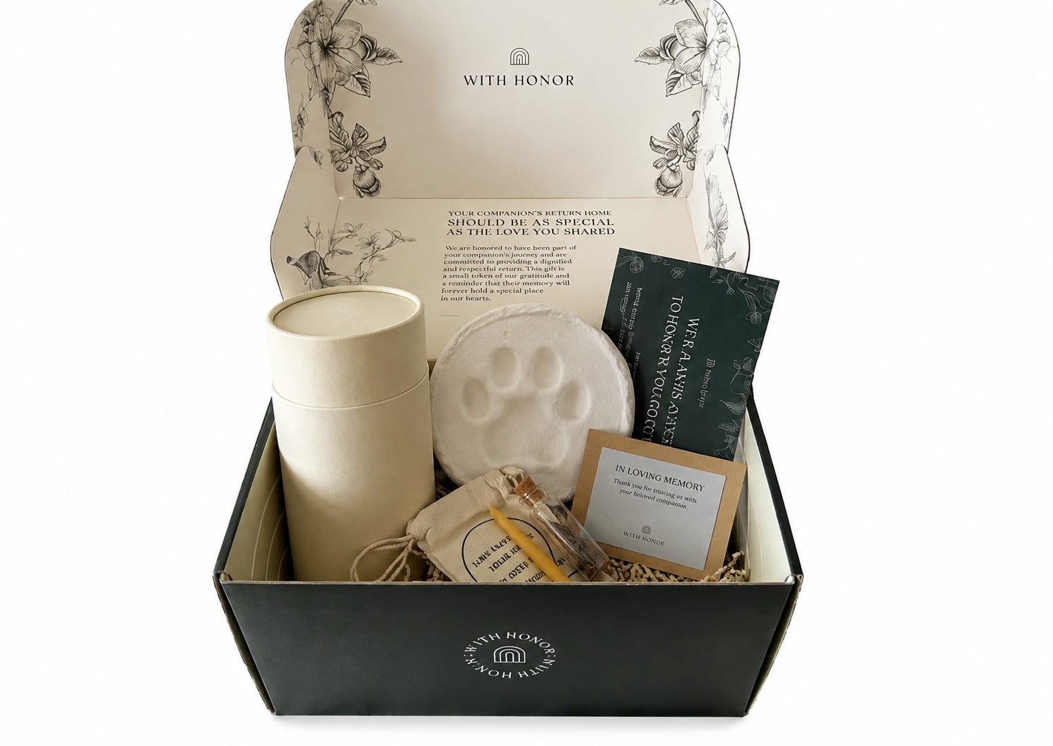 Pet cremation memorial return